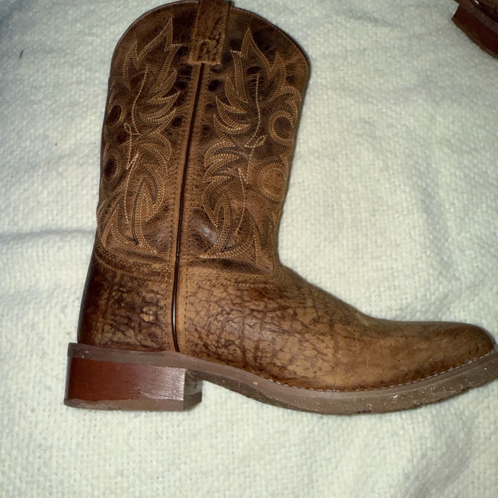 LAREDO MEN'S RUSTIC RANCHER STOCKMAN BOOTS - Picture 2 of 16